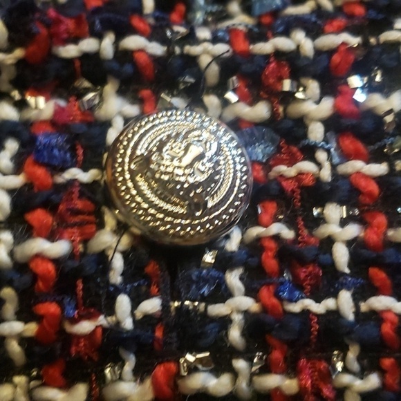 River ISLAND multicolor jacket/blazer  size 6 - Picture 8 of 10